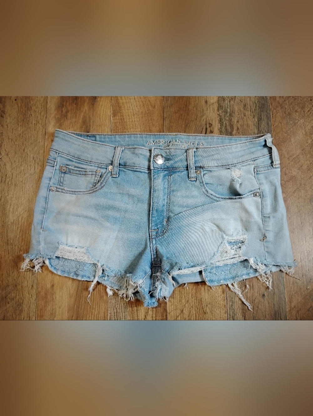 American Eagle Outfitters  Distressed Shortie Cutoff Shorts Women's: 8